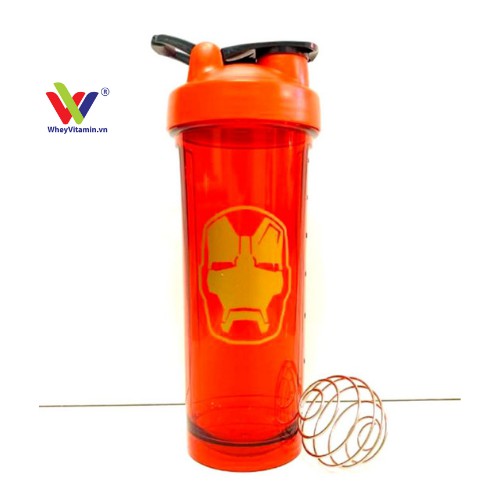 Bình Lắc Tập Gym ⭐️Bình nước đa năng⭐️ Bình lắc Shaker Thể -Siêu Anh Hùng Marvel 700ml