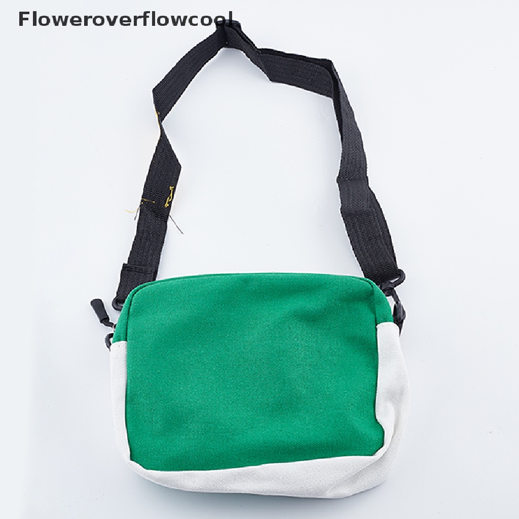 Túi Đeo Chéo Vai Bằng Vải Canvas Hình Chú Gà Hoạt Hình Dễ Thương Dành Cho Nữ