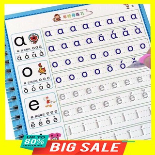 Bộ 3 vở tập tô tự xoá cho bé