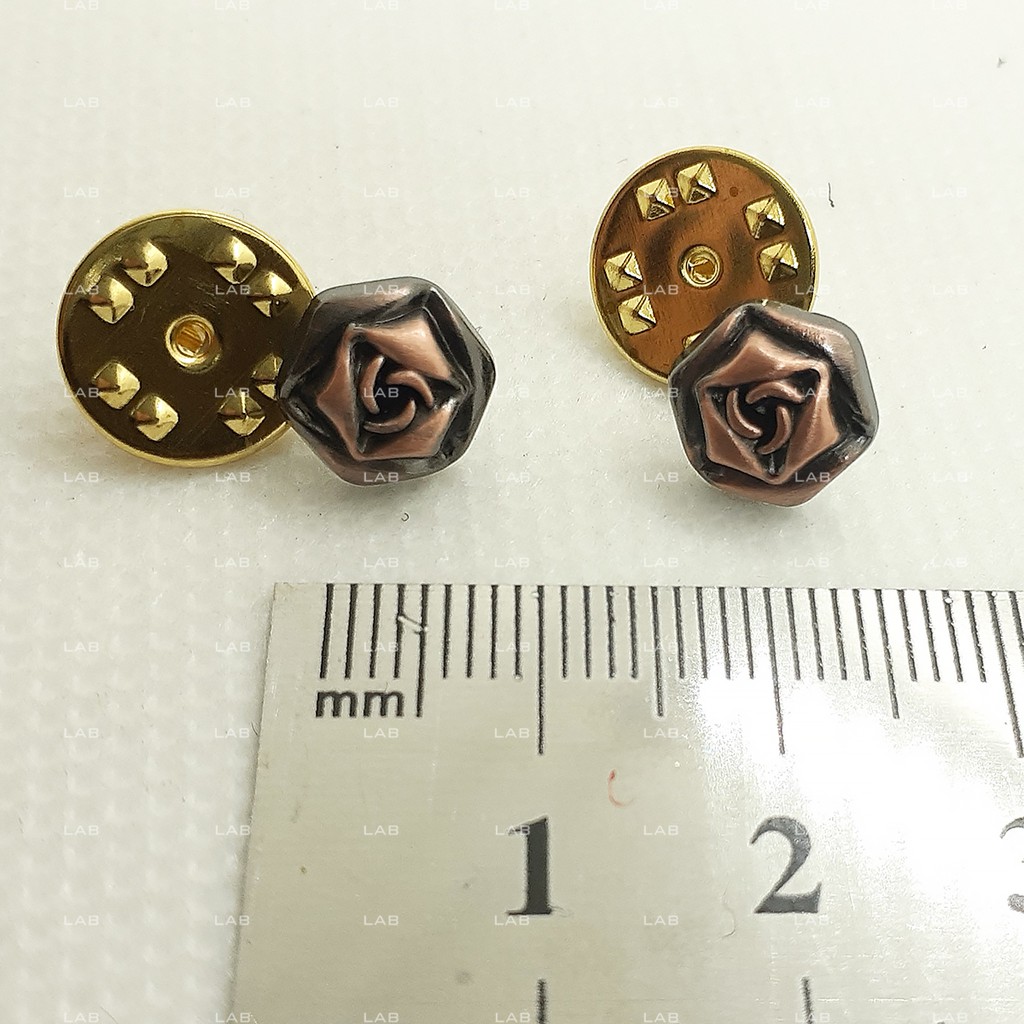 Pin cài áo - Rose (chiếc - kèm đế)