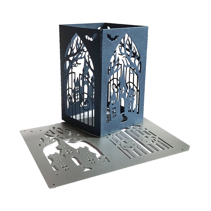 Bộ Khuôn Cắt Hình Làm Scrapbook Chủ Đề halloween