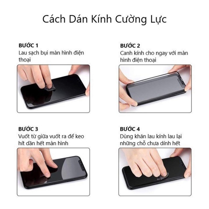 Kính Cường lực Oppo A37/ A57 2016/ A59/A71 /A83/ F1s /F3/ F5 &quot;9D Full Màn Hình&quot; (Tặng Giấy Lau kính) Educase