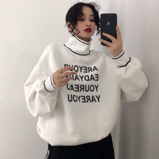 🎀Áo nỉ chữ 2 MÀU SIÊU HỊN ODER