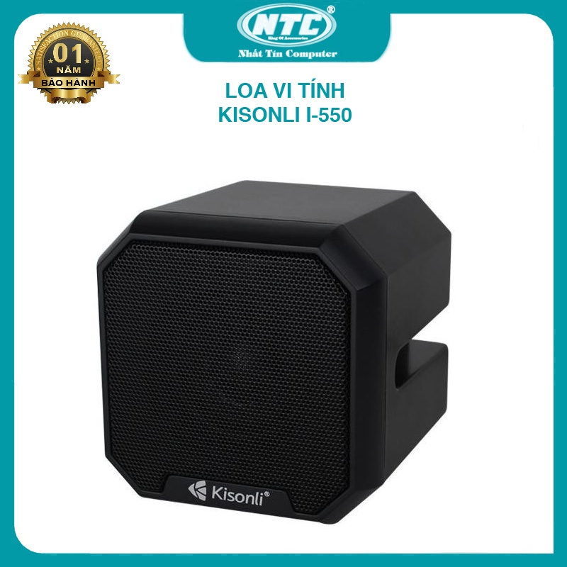 Loa vi tính Kisonli I-550 loại đơn 1 cái siêu gọn (nhiều màu) Nhất Tín Computer