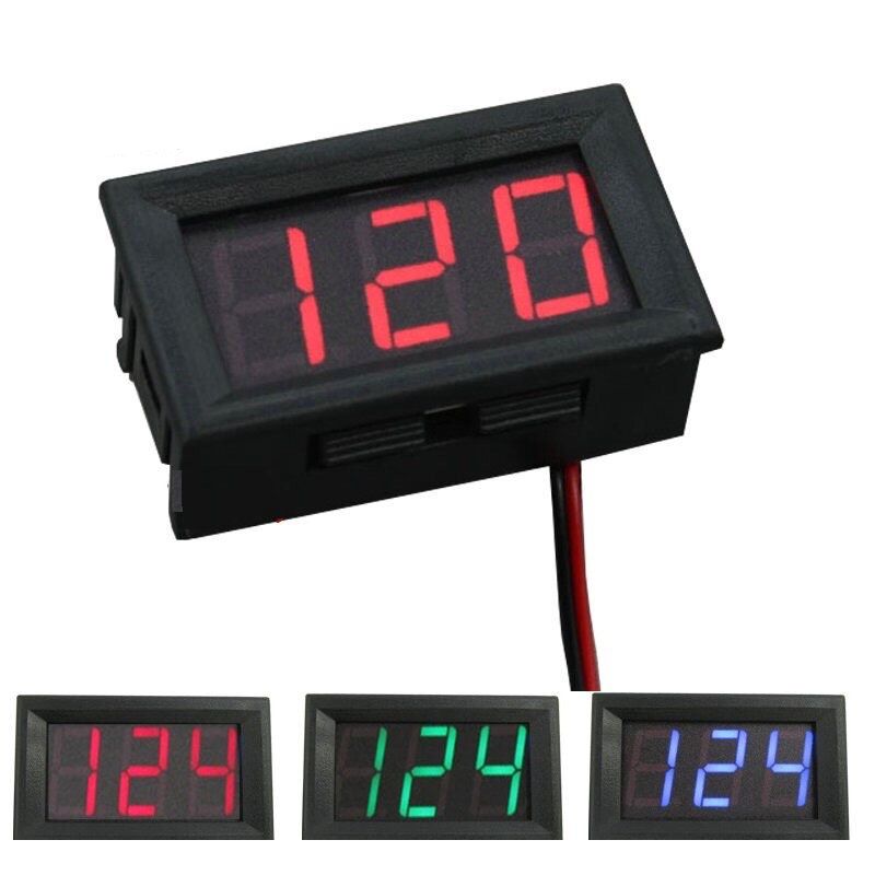 ĐỒNG HỒ ĐO ĐIỆN ÁP DC 0 - 100 VDC - 0.56 inch