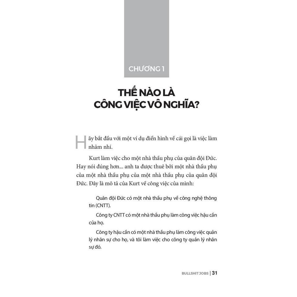 Sách Bullshit Jobs: Đời Ngắn Lắm, Đừng Làm Việc Vô Nghĩa!