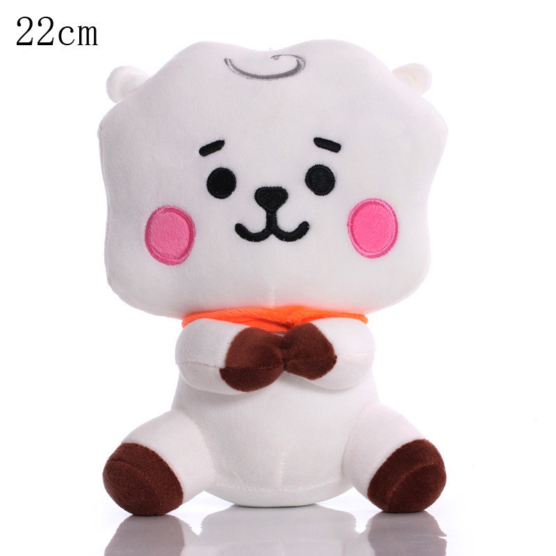 Búp Bê Hoạt Hình bt21 koya Xoài rj shooky tata van bts 18-24cm