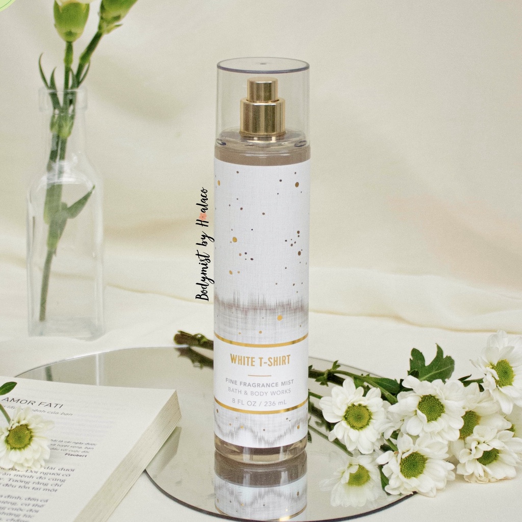 Body mist xịt thơm toàn thân WHITE T SHIRT Bath & Body Works