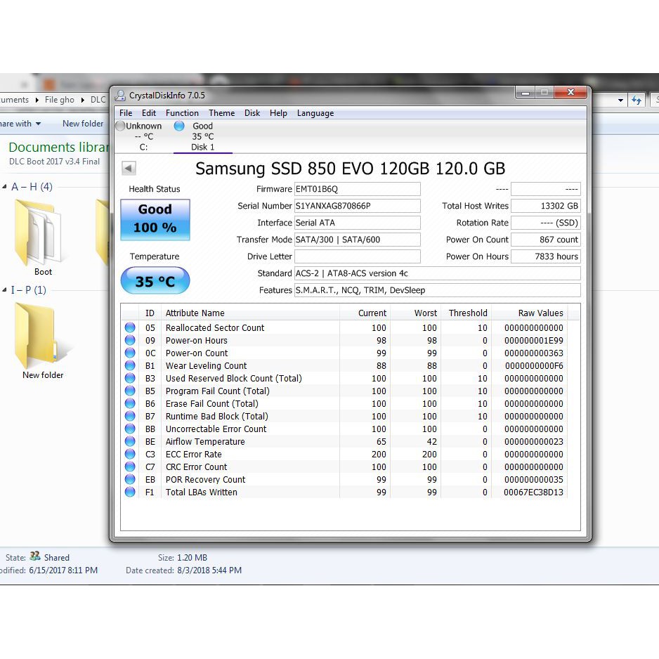 Ổ cứng ssd 120gb Samsung, hàng tháo máy chính hãng, bảo hành 3 năm | BigBuy360 - bigbuy360.vn