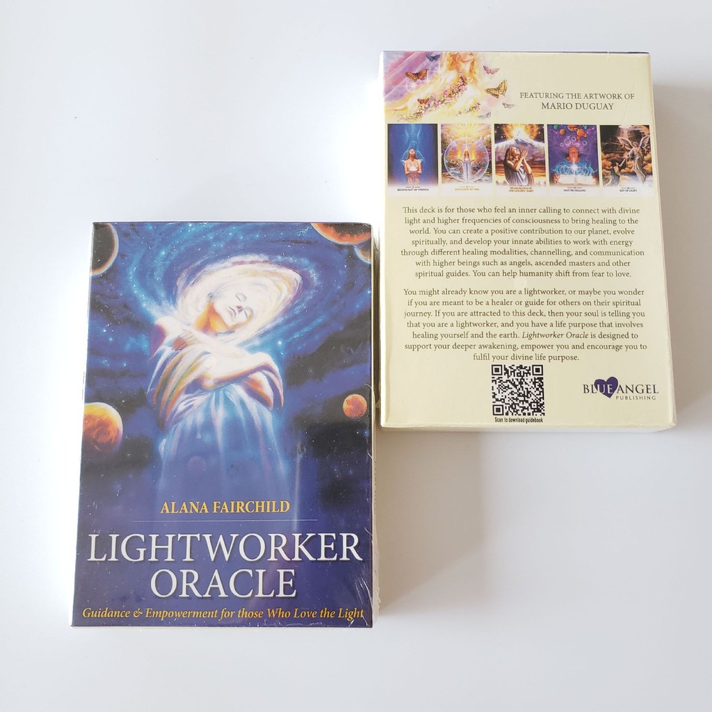 Bộ Tarot Lightworker Oracle M8 Bài Bói New