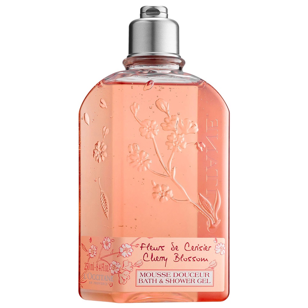 LOCCITANE Sữa tắm hương hoa đào L'occitane Cherry Blossom Bath & Shower Gel 500ml