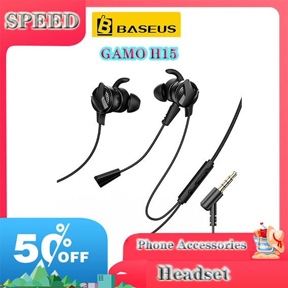 Tai nghe gaming hiệu Baseus gamo H15 Type-C có dây Hi-Fi