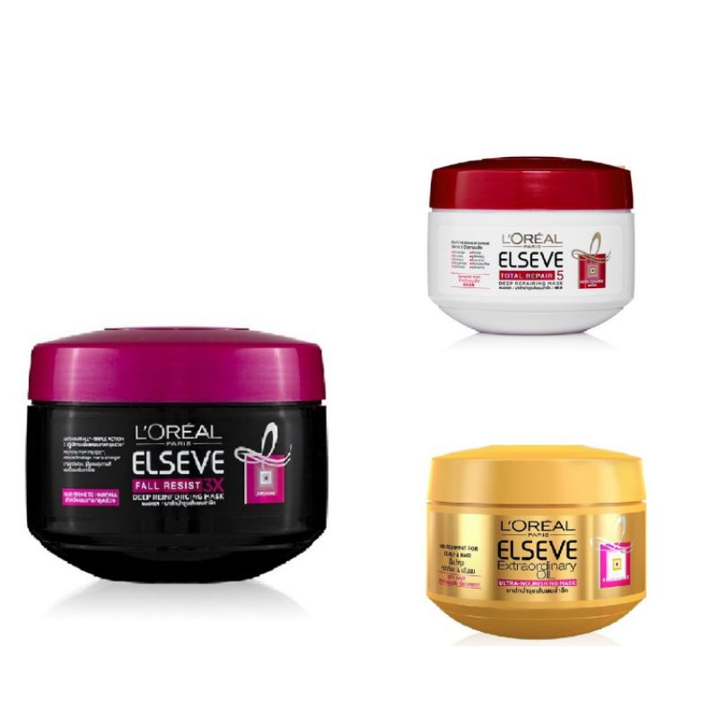 Kem ủ tóc L'Oréal Paris Elseve 200 ml nhiều loại