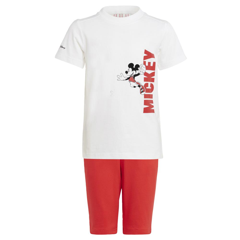 Quần Ngắn adidas TRAINING Bé trai Set Quần Áo Hè Disney Mickey Mouse Màu trắng GT9481