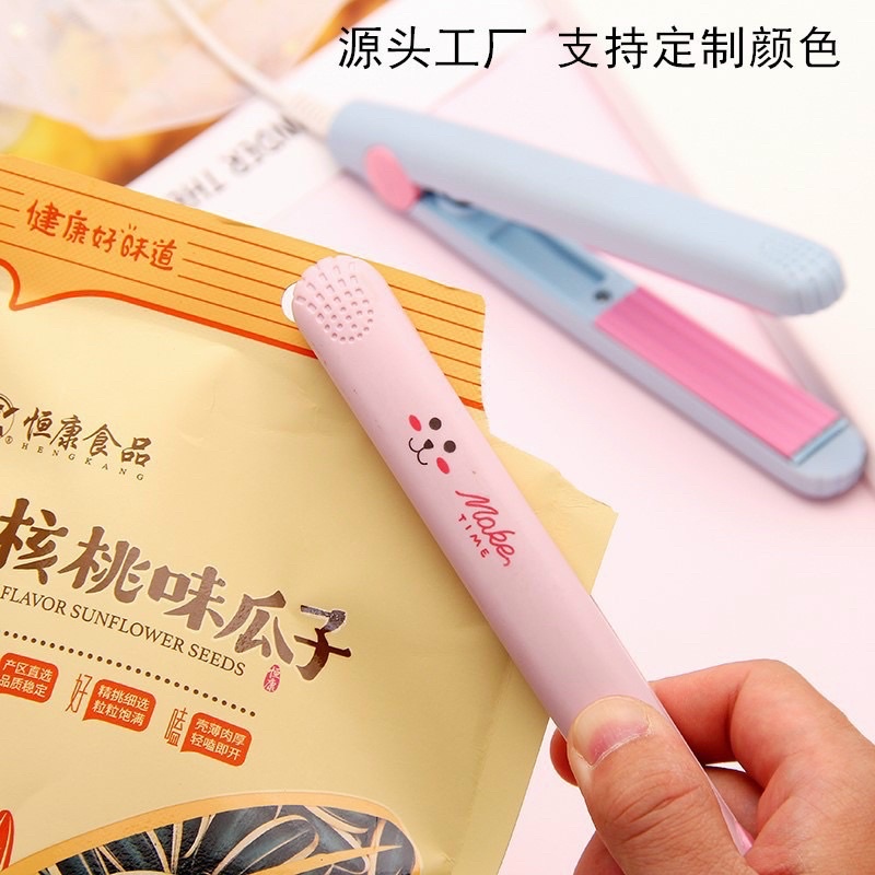 Máy Dập Xù/ Máy là tóc mini Cute Sẵn Nhiều Màu