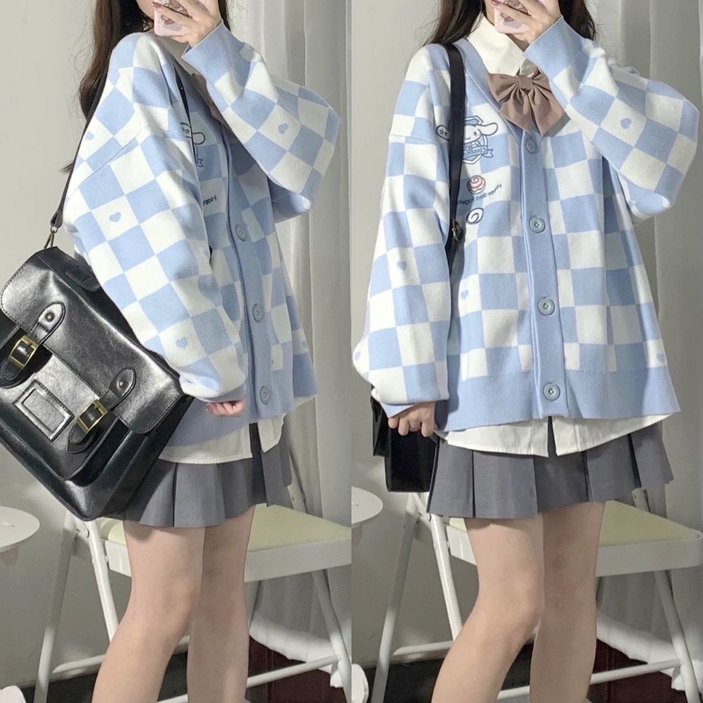 Áo Khoác Cardigan Nữ Thêu Hoa Thời Trang