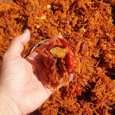 Khô heo cháy tỏi loại 2 - giá sỉ100g / 250g / 500g