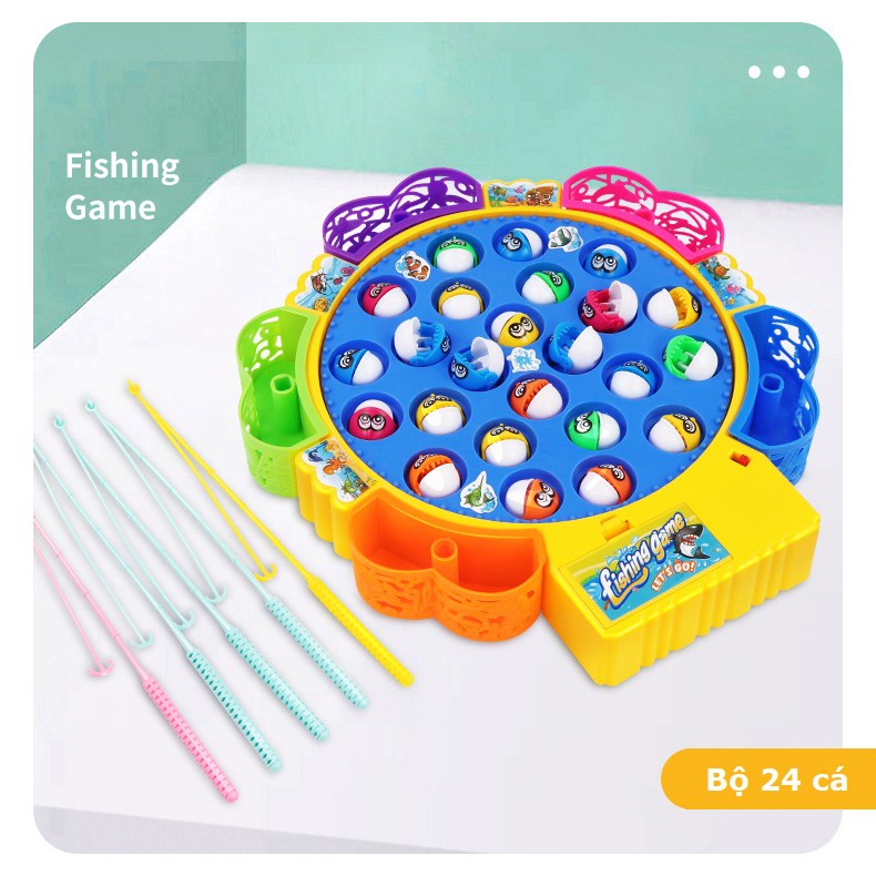 Bộ đồ chơi câu cá trẻ em - Trò chơi giáo dục cho bé trai và bé gái A1