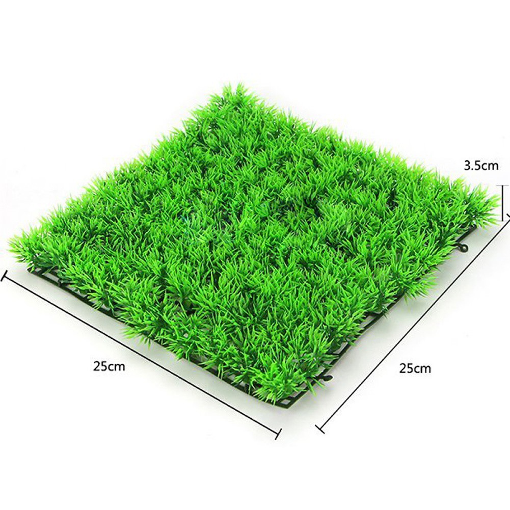 Thảm cỏ nhân tạo trang trí bể cá tiện dụng