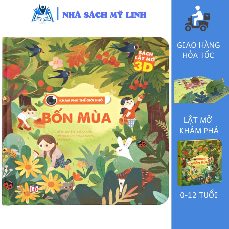 Sách - Khám Phá Thế Giới Nhỏ - Bốn Mùa