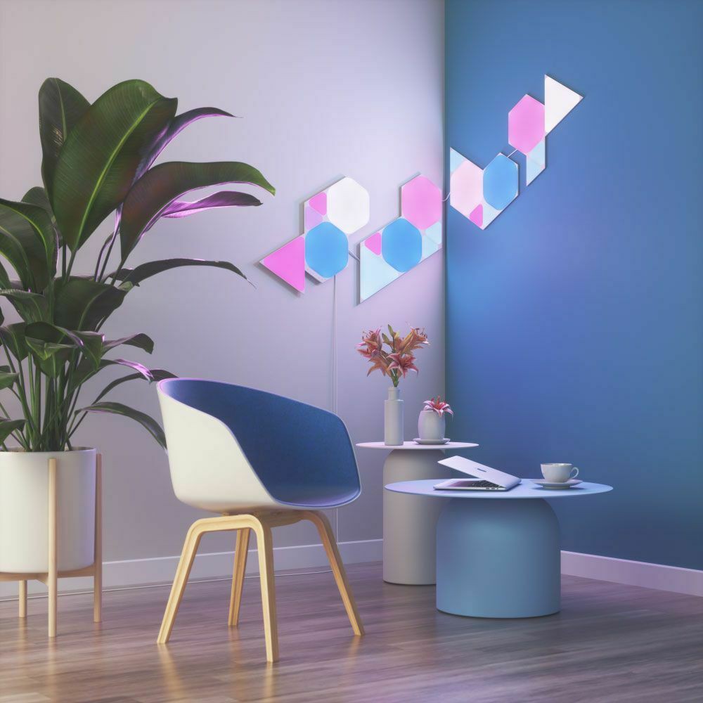 Đèn Nanoleaf Shapes Mini Triangle Smart Kit  - Chính Hãng