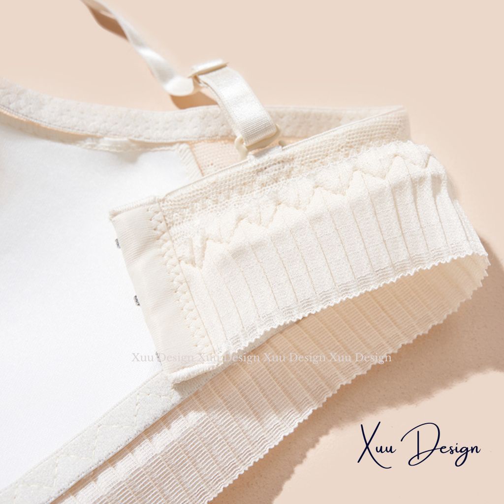 Áo lót nữ ren hoa mềm mát Xuu Design, thiết kế đệm mỏng không gọng co dãn thoáng khí- AV43