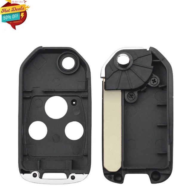 Vỏ Chìa Khóa Điều Khiển Từ Xa 2/3/4 Nút Cho Honda Accord Civic CRV Pilot 2007 2008 2009 2010 2011