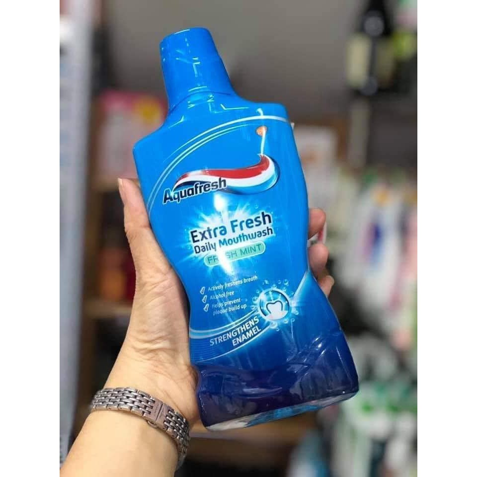 Nước Súc miệng Aquafresh Extra Fresh 500ml