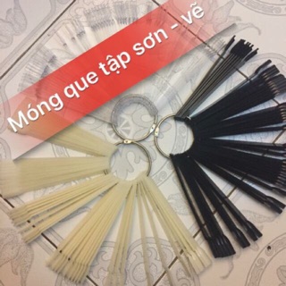 Móng que tập sơn (50 móng )