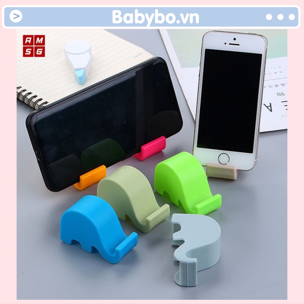 Giá đỡ điện thoại hình con voi tiện lợi giúp bé không mỏi tay khi xem Youtube