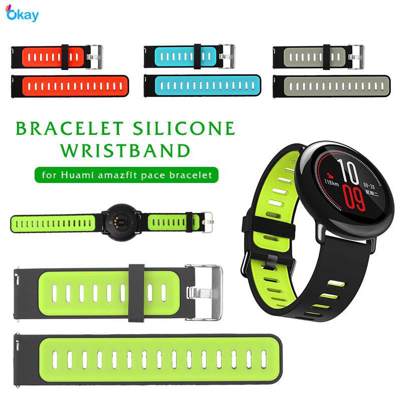 Dây đeo Silicon thay thế cho đồng hồ thông minh Huami Amazfit Pace