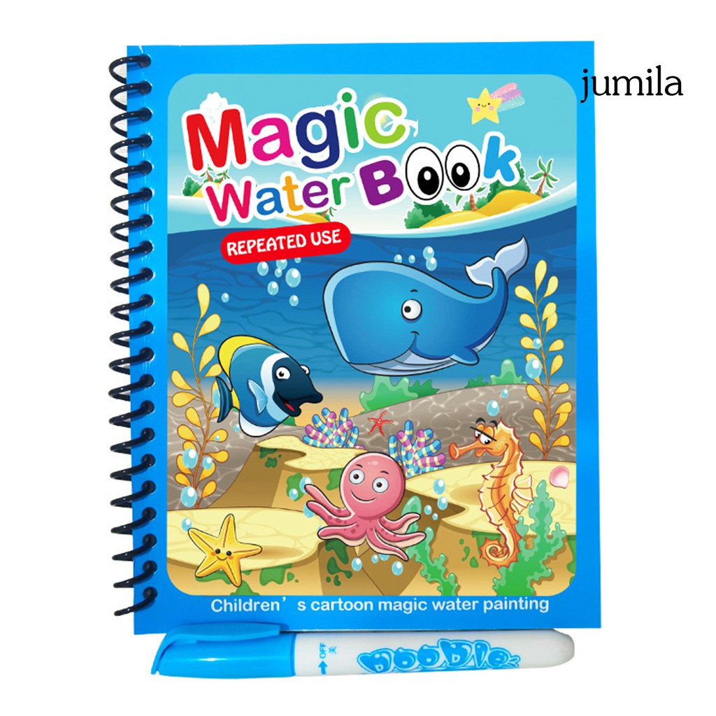 Sách Nuớc Tô Màu Ma Thuật Có Thể Tái Sử Dụng