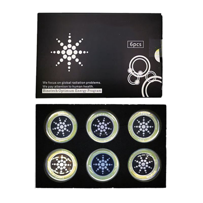 Set 6 Miếng Dán Hình Tròn Chống Bức Xạ Cho Điện Thoại