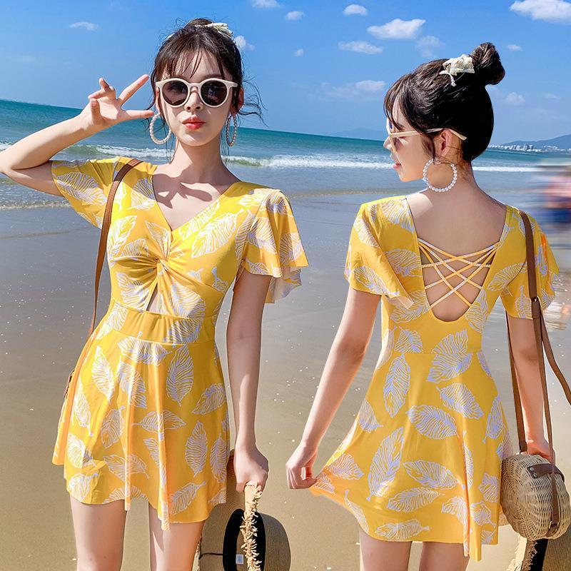 Đồ Bơi Một Mảnh Phong Cách Hàn Quốc 2021 Cho Nữ | BigBuy360 - bigbuy360.vn