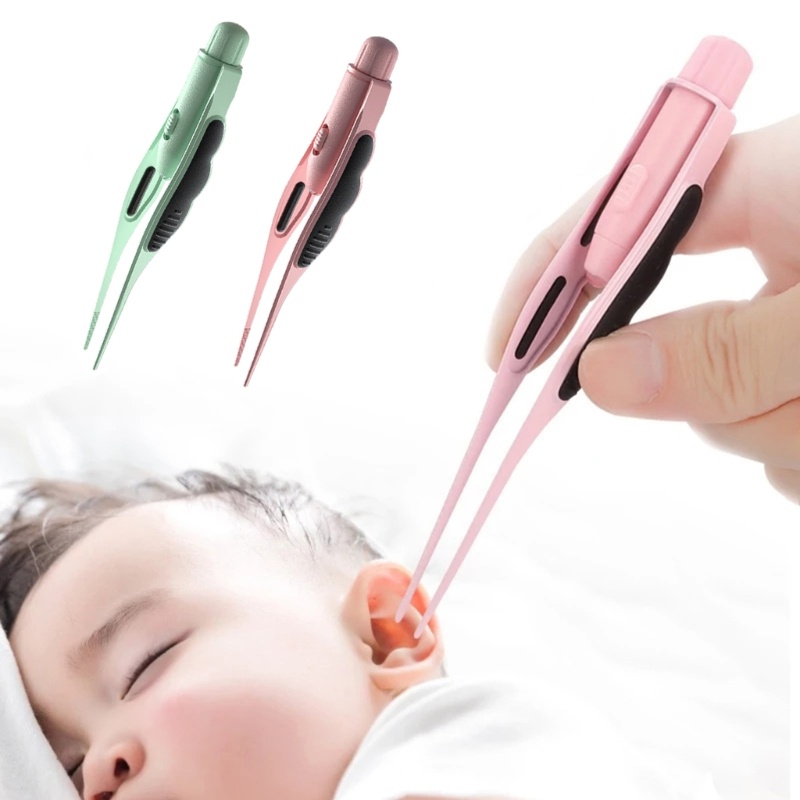 Bộ Dụng Cụ Lấy Ráy Tai Có Đèn led Chống Rỉ Sét Tiện Dụng