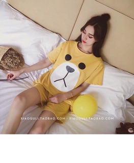 Bộ ngủ gấu Brown