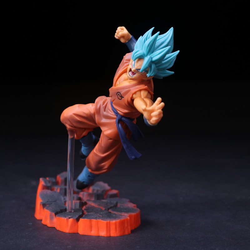 Mô Hình Figure Dragon Ball - Super Son Goku, Trunks vs Goku Black [Tặng Poster]