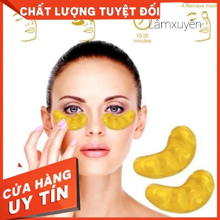 Mặt Nạ Mắt Collagen Crystal Eyelid Patch - Dưỡng Da Vùng Mắt cấp ẩm cho da ,chống lão hóa giảm thâm vùng mắt.