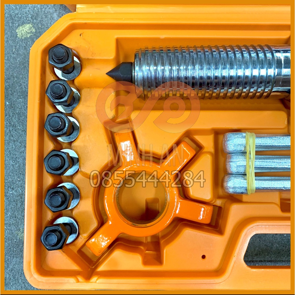 BỘ CẢO THỦY LỰC 5T [HÀNG CHÍNH HÃNG] ASAKI AK-0612 - 1 BỘ VAM THỦY LỰC - CẢO 3 CHẤU THỦY LỰC