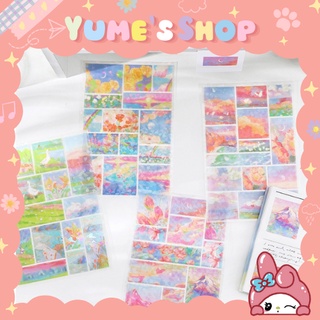 Sticker Phong Cảnh Lấp Lánh