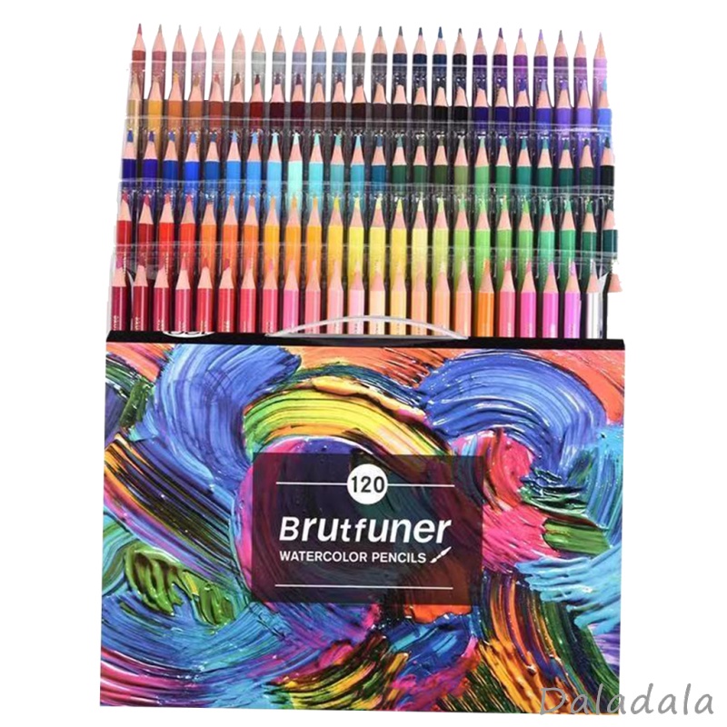 Multi Colored Art Drawing Pencils in Bright Assorted Shades, Art Supplies for Coloring, Blending and Layering