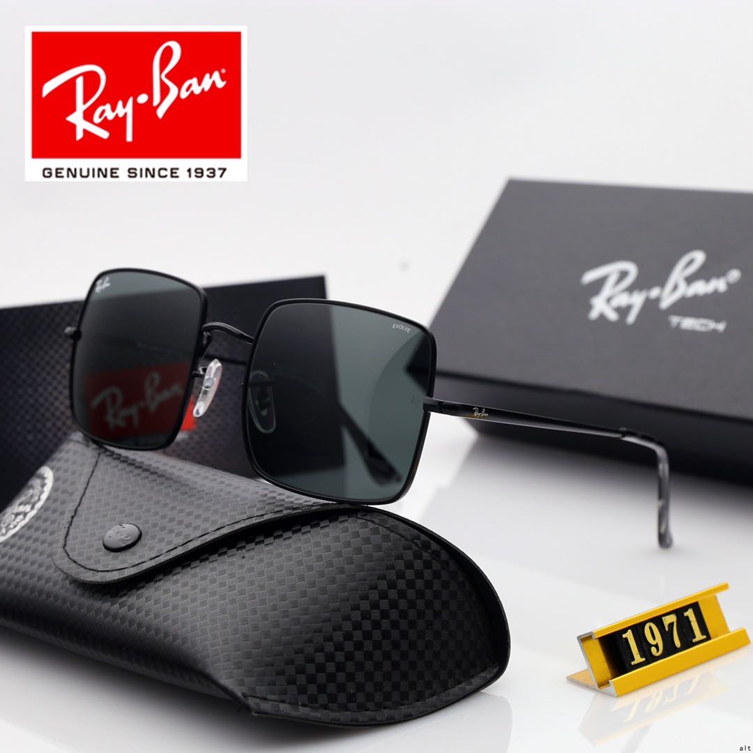 Wayfarer Ray-Ban_ chính hãng Kính râm 2021 Thời trang Hàn Quốc mới Kính râm nam nữ một mảnh Cặp đôi hợp thời trang Du lịch ngoài trời Kính râm lái xes