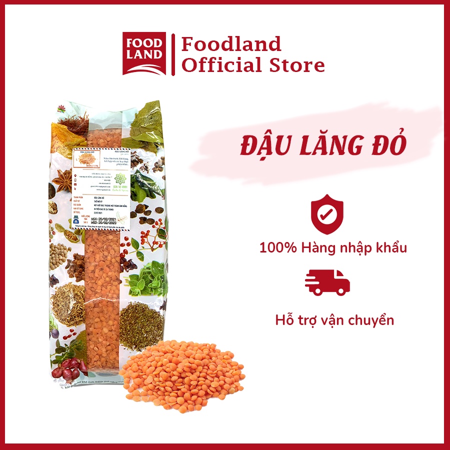 Đậu lăng đỏ - Red Lentil Enko, Hàng nhập khẩu