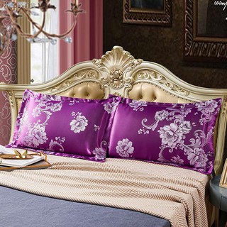 Cặp Vỏ Gối Lụa Satin Rộng 48x74cm