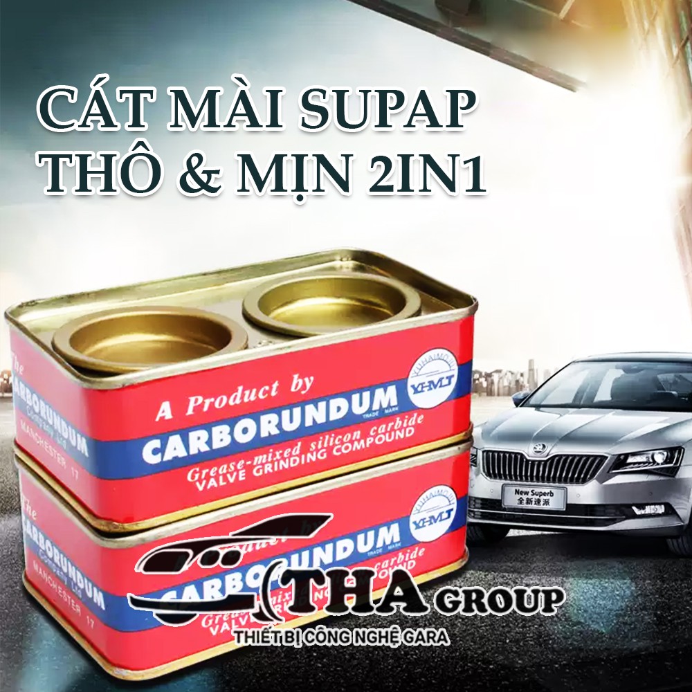 Cát mài Supap Thô &amp; Mịn 2in1.Sửa supap xe máy hiệu quả