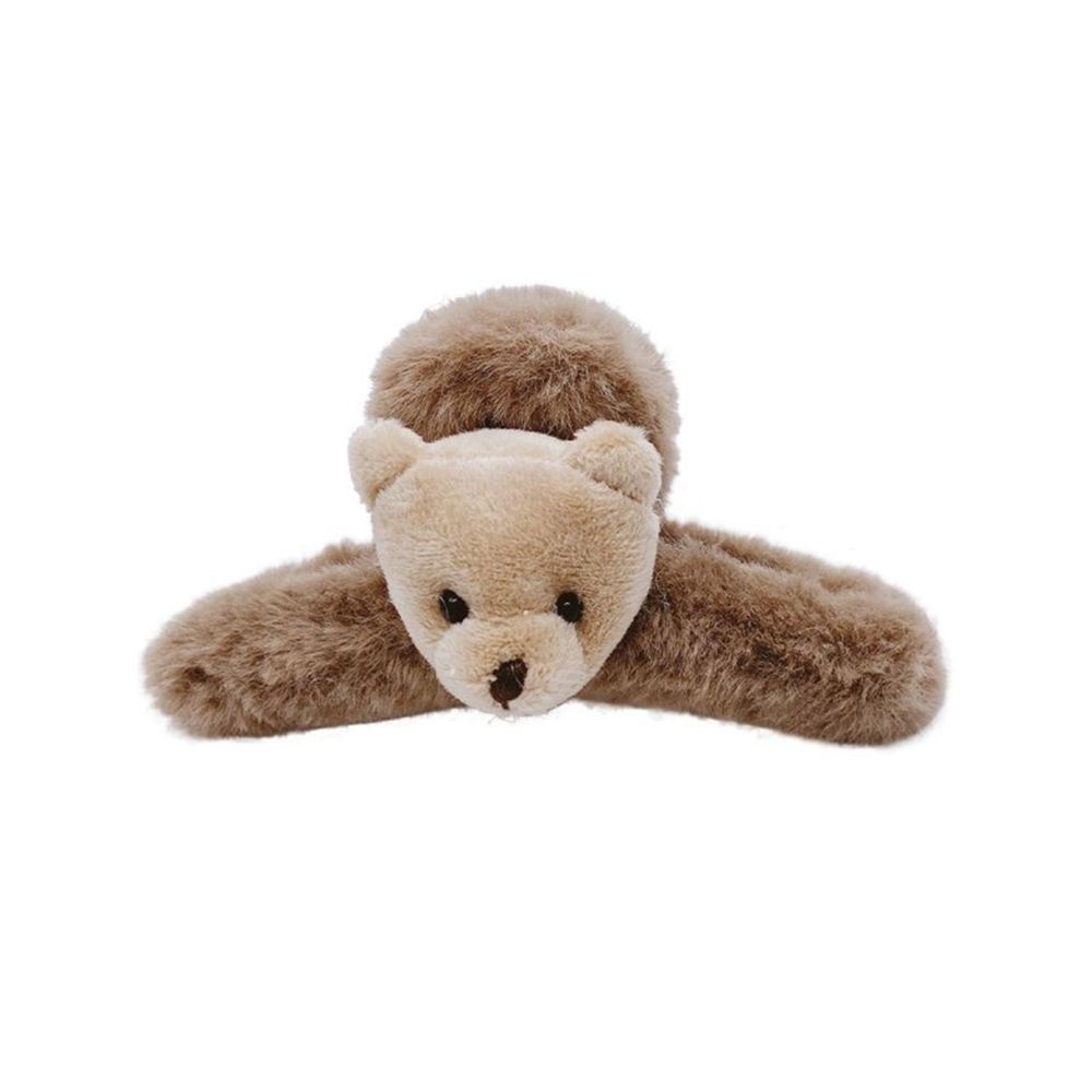 Kẹp tóc acrylic hình gấu hoạt hình phong cách Hàn Quốc dễ thương nhiều màu sắc cho nữ