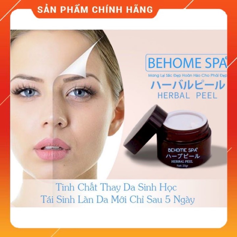 Thay Da Sinh Học 👉Freeship 👉Thay da sinh học Behome Spa - kem tái tạo da nám tàn nhang không đều màu dưỡng trắng da