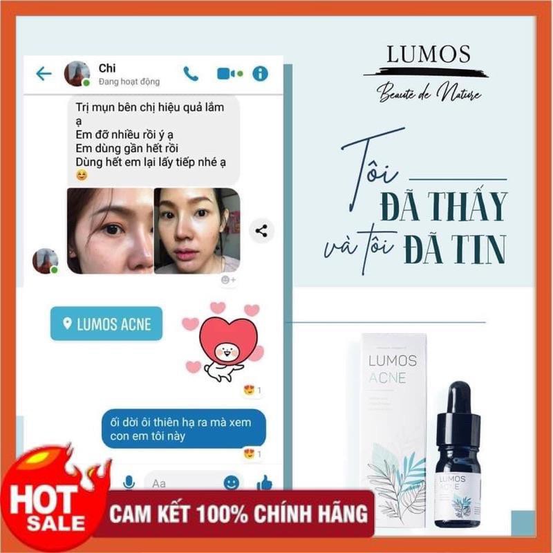 LUMOS ACNE XOÁ TAN NỖI LO THÂM MỤN