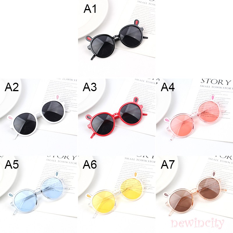 Kính mát phối tai thỏ đáng yêu cho bé