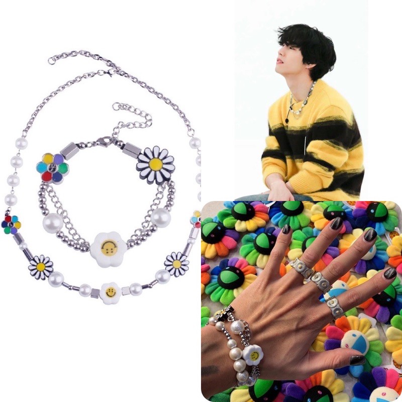 TREND TIK TOK-VÒNG TAY HOA CÚC & VÒNG CỔ 𝗗𝗔𝗜𝗦𝗬 𝗦𝗔𝗟𝗟𝗨𝗧𝗘 - 𝐁𝐄𝐒𝐓 𝐐𝐔𝐀𝐋𝐈𝐓𝐘